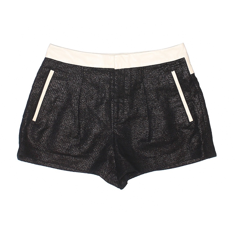 Helmut Lang Sparkle Shorts Black + White Size 4 EU